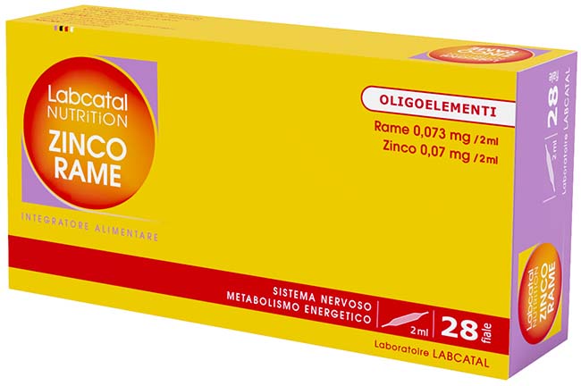LABCATAL NUTRITION ZINCO RAME 28 FIALE 2 ML - Farmastop