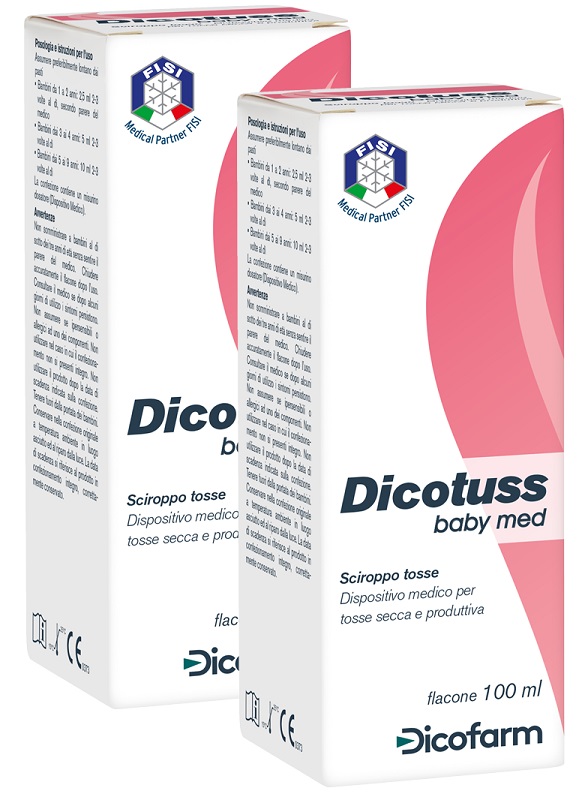 DICOTUSS BABY MED 2 FLACONI X 100 ML - Farmastop