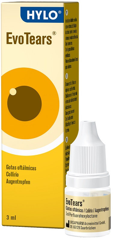 EVOTEARS COLLIRIO PER SECCHEZZA OCULARE 3 ML - Farmastop