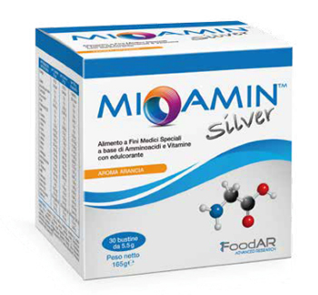 MIOAMIN SILVER 30 BUSTINE 5,5 G AROMA ARANCIA - Farmastop