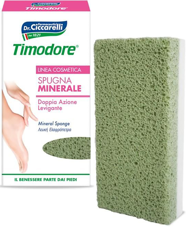 TIMODORE SPUGNA MINERALE DOPPIA AZIONE - Farmastop