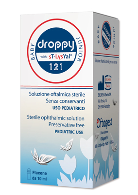DROPPY 121 MULTIDOSE 10 ML SOLUZIONE OFTALMICA SENZA CONSERVANTI USO PEDIATRICO - Farmastop