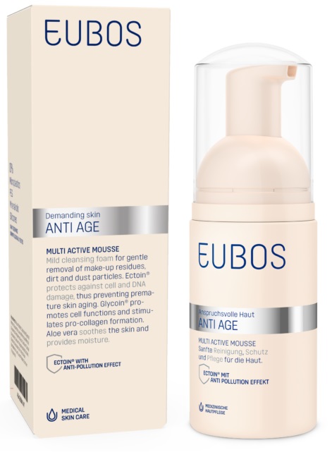 EUBOS ANTI AGE HYALURON MULTI ACTIVE MOUSSE 100 ML - Farmastop