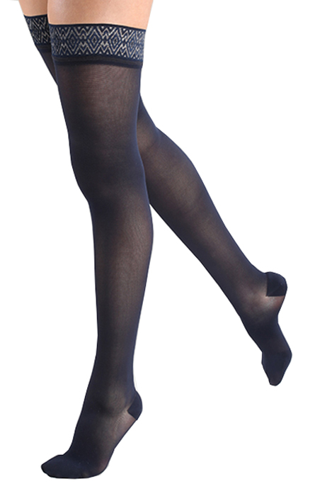 VARISAN ETHERE 15-20 MMHG CALZA AUTOREGGENTE AG PC NORMALE NERO 2 - Farmastop