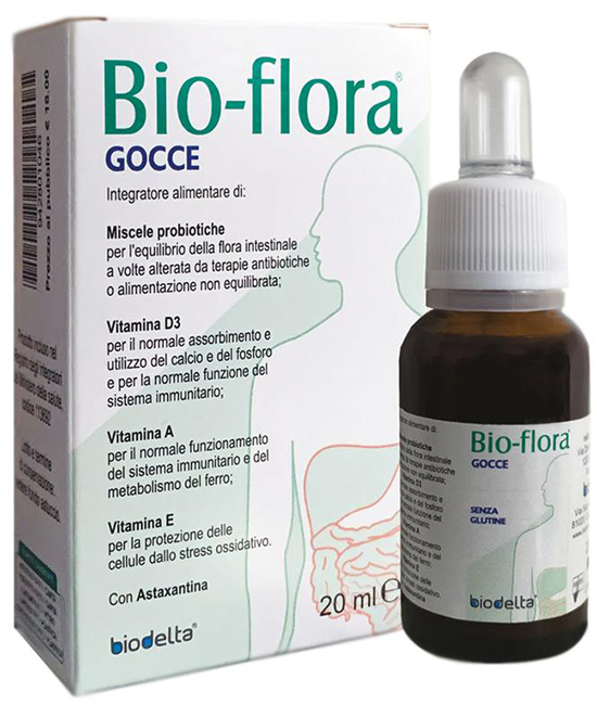 BIOFLORA GOCCE 20 ML - Farmastop