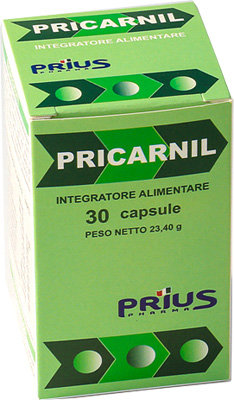 PRICARNIL 60 CAPSULE - Farmastop