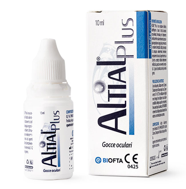 ALTIAL PLUS 10 ML SOLUZIONE OFTALMICA LUBRIFICANTE - Farmastop