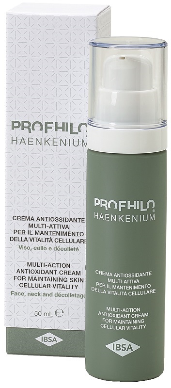 PROFHILO HAENKENIUM CREMA ANTIOSSIDANTE MANTENIMENTO VITALITA' CELLULARE 50 ML - Farmastop