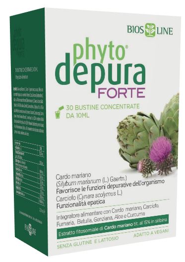 PHYTODEPURA FORTE CONCENTRATO 30 BUSTINE DA 10 ML - Farmastop