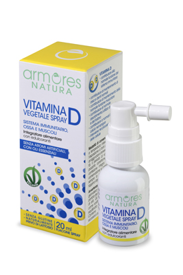 ARMORES NATURA VITAMINA D VEGETALE SPRAY 20 ML - Farmastop