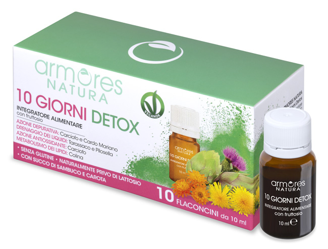 ARMORES NATURA 10 GIORNI DETOX 100 ML - Farmastop
