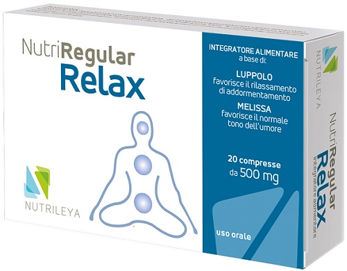 NUTRIREGULAR RELAX 20 COMPRESSE - Farmastop