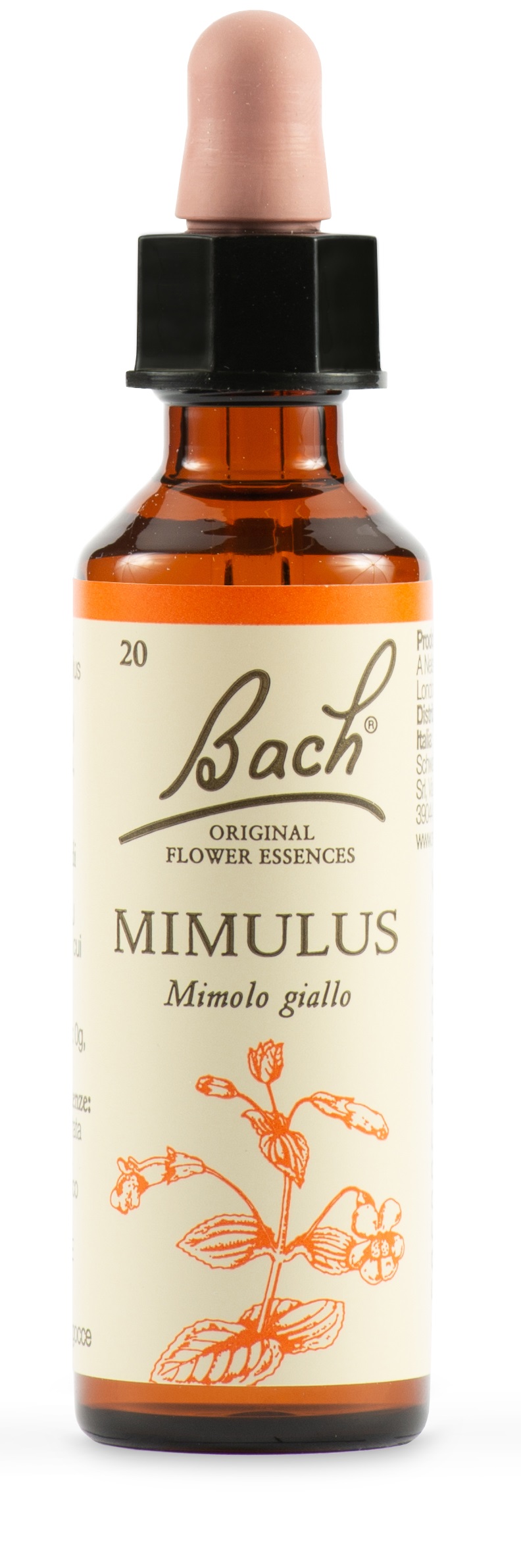 MIMULUS BACH ORIG 20 ML - Farmastop