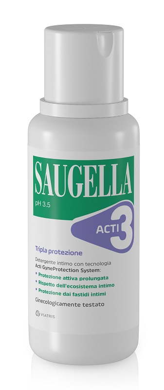 SAUGELLA ACTI3 DETERGENTE INTIMO 250 ML - Farmastop