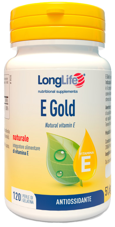 LONGLIFE E GOLD 90UI 120 PERLE - Farmastop