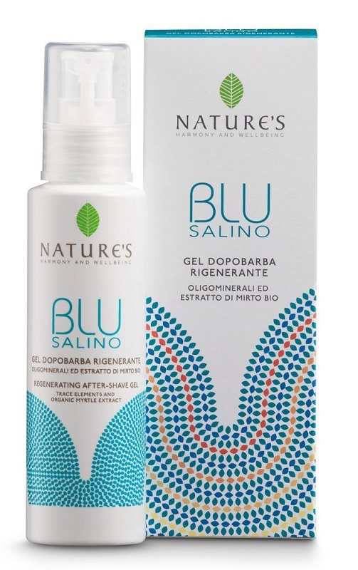 NATURE'S BLU SALINO GEL DOPOBARBA 100 ML - Farmastop