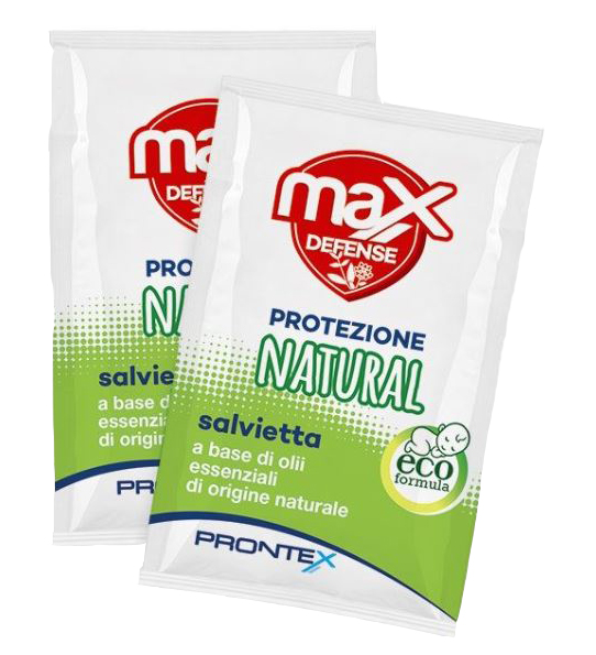 PRONTEX MAX DEFENSE SALVETTINE NATURAL 15 PEZZI - Farmastop
