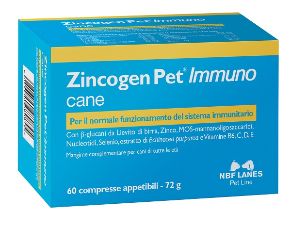 ZINCOGEN PET IMMUNO 60 COMPRESSE - Farmastop