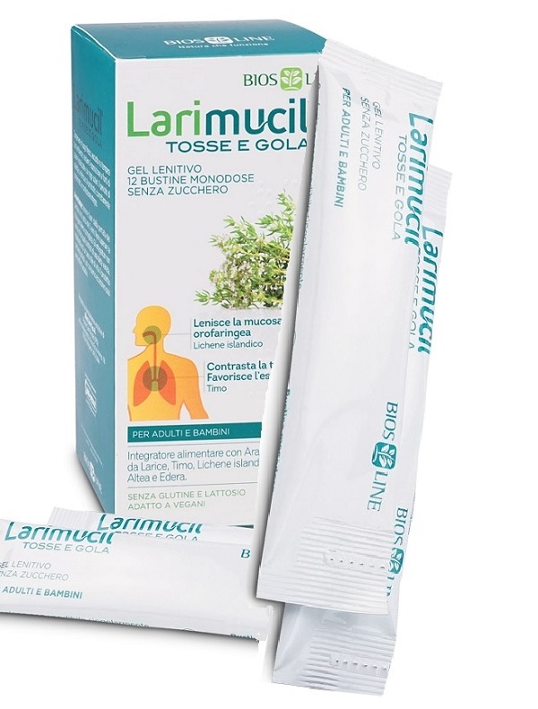 LARIMUCIL TOSSE GOLA 12 BUSTINE 10 ML - Farmastop