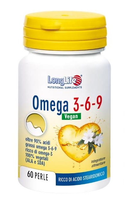LONGLIFE OMEGA 369 VEGAN 750 MG 60 PERLE - Farmastop