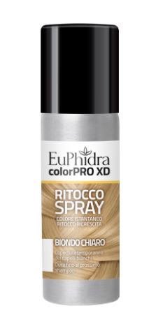 EUPHIDRA COLORPRO XD TINTURA RITOCCO SPRAY CAPELLI BIONDO CHIARO 75 ML - Farmastop