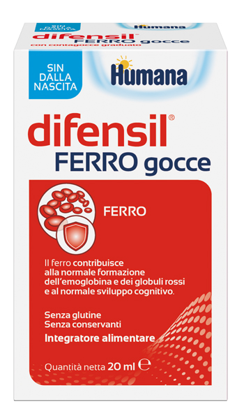 DIFENSIL FERRO GOCCE 20 ML - Farmastop