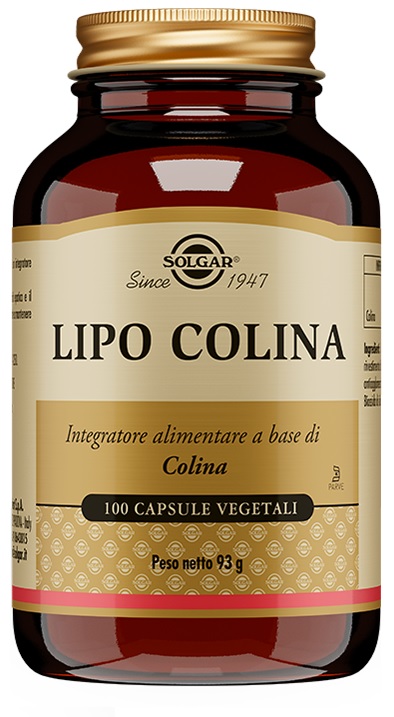 LIPO COLINA 100 CAPSULE VEGETALI - Farmastop