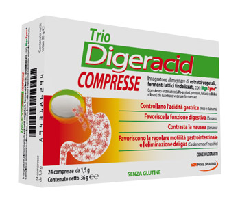 TRIO DIGERACID 24 COMPRESSE - Farmastop