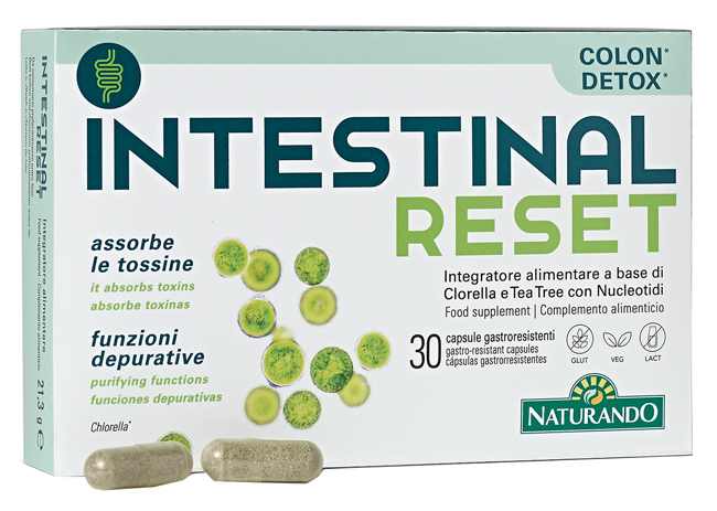 INTESTINAL RESET 30 COMPRESSE - Farmastop