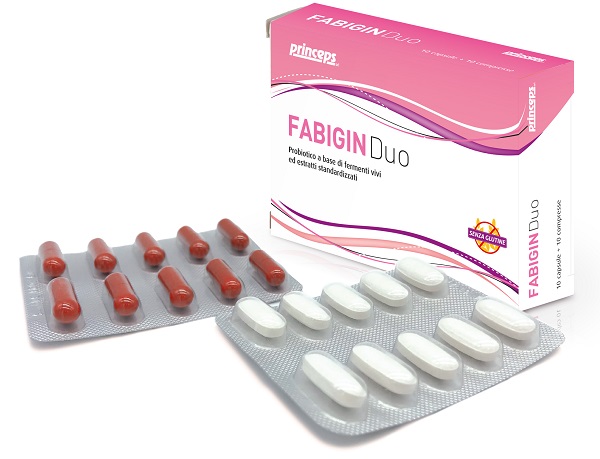FABIGIN DUO 10 CAPSULE 10 COMPRESSE - Farmastop