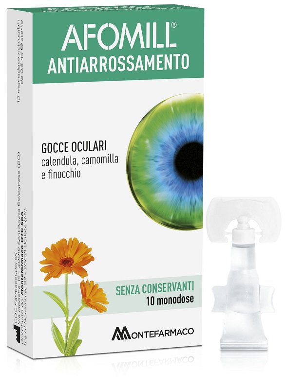 AFOMILL ANTIARROSSAMENTO SENZA CONSERVANTI 10 FIALE DA 0,5 ML - Farmastop