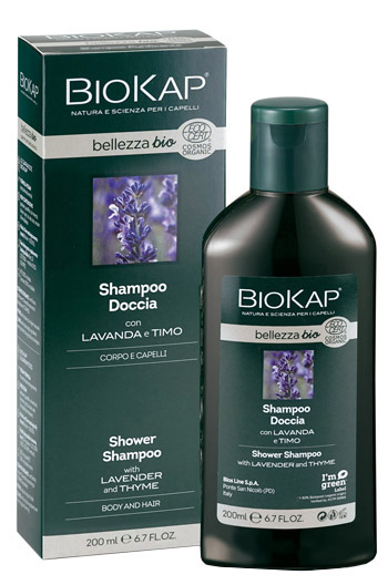 BIOKAP BELLEZZA BIO SHAMPOO DOCCIA COSMOS ECOCERT 200 ML - Farmastop