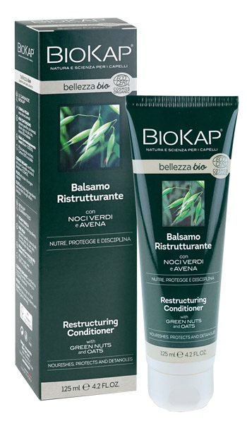 BIOKAP BELLEZZA BIO BALSAMO RISTRUTTURANTE COSMOS ECOCERT 125 ML - Farmastop