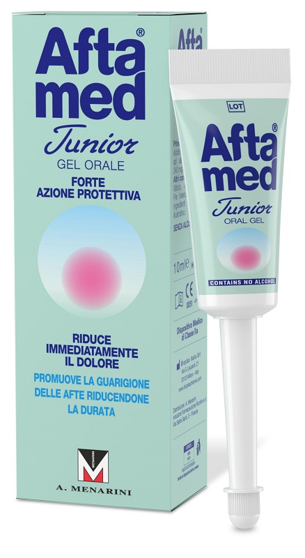 GEL AFTAMED JUNIOR ACIDO IALURONICO 10 ML - Farmastop