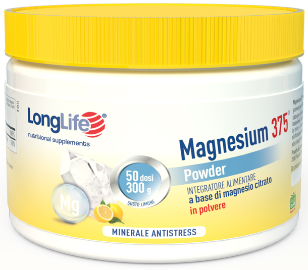 LONGLIFE MAGNESIUM 375 POWDER 300 G - Farmastop