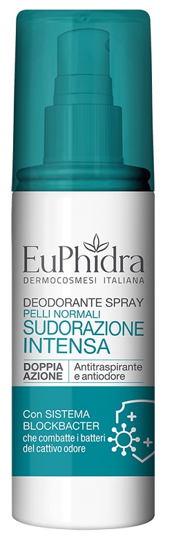 EUPHIDRA DEO SPRAY SUDORAZIONE INTENSA 100 ML - Farmastop
