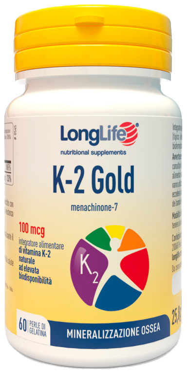 LONGLIFE K-2 GOLD 60 PERLE - Farmastop