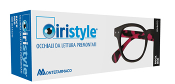 OCCHIALE DA LETTURA PREMONTATO IRISTYLE ROCK RED +3 - Farmastop