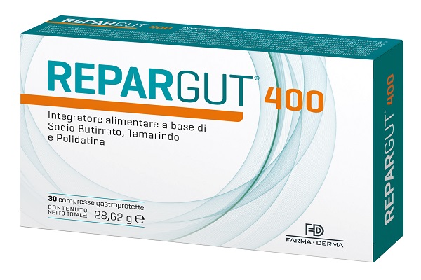 REPARGUT 400 30 COMPRESSE - Farmastop
