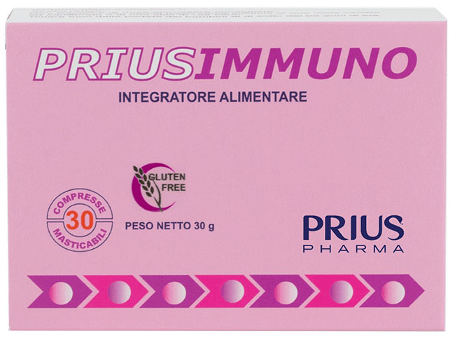 PRIUSIMMUNO 30 COMPRESSE MASTICABILI - Farmastop