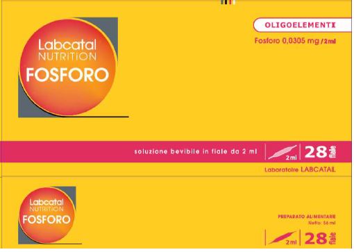LABCATAL NUTRITION FOSFORO 28 FIALE X 2 ML - Farmastop