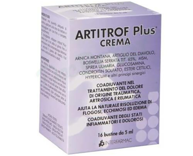 ARTITROF PLUS CREMA 16 BUSTINE DA 5 ML - Farmastop