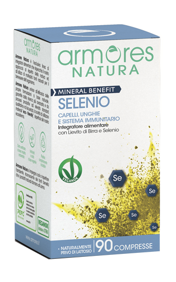 ARMORES MINERAL BENEFIT SELENIO 90 COMPRESSE - Farmastop