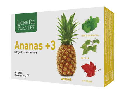 ANANAS +3 60 CAPSULE - Farmastop