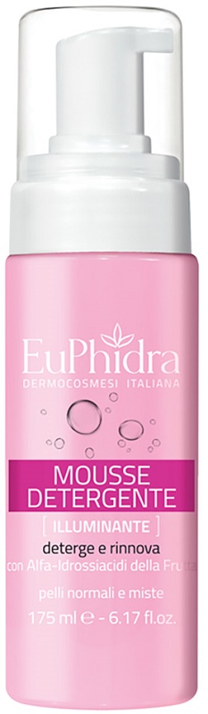 EUPHIDRA MOUSSE DETERGENTE ILLUMINANTE 175 ML - Farmastop