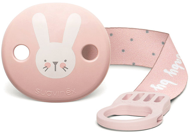 SUAVINEX HYGGE CLIP TESSUTO ROSA - Farmastop