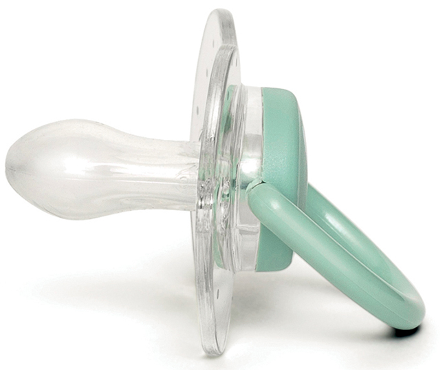 SUAVINEX HYGGE SUCCHIETTO ANATOMICO S 0/6 MESI CONIGLIO POIS VERDE CRYSTAL - Farmastop