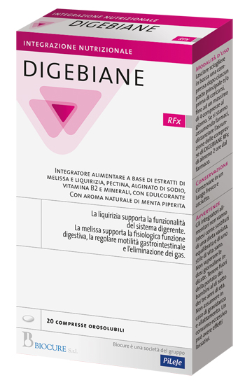 DIGEBIANE RFX 20 COMPRESSE - Farmastop
