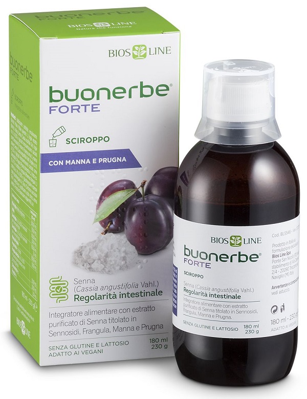 BUONERBE FORTE SCIROPPO 180 ML - Farmastop