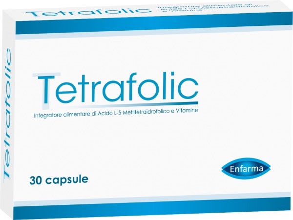 TETRAFOLIC 30 CAPSULE - Farmastop